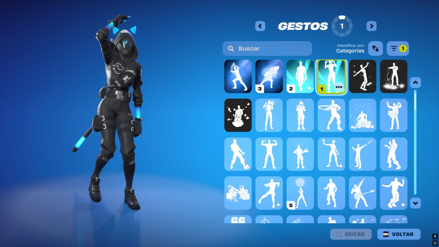Conta epic + fortnite