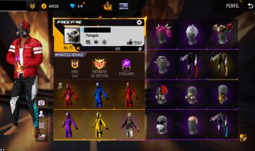 CONTA DE FREE FIRE BRABA, 3 PASSE, FULL MANDELA, PRIME 7, FULL ATT,