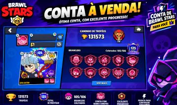 CONTA DO BRAWL STARS 2019