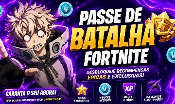 [FORTNITE] PASSE DE BATALHA VIA PRESENTE | ENTREGA RÁPIDA