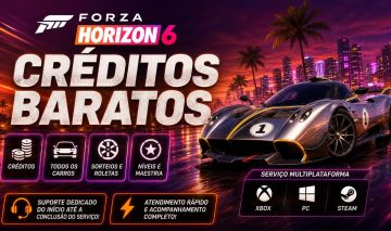 Forza Horizon 6 Creditos/Niveis e muito mais!! (PC/XBOX GamePass/Steam)