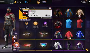 CONTA FREE FIRE COM UMP ATRIPUTADA