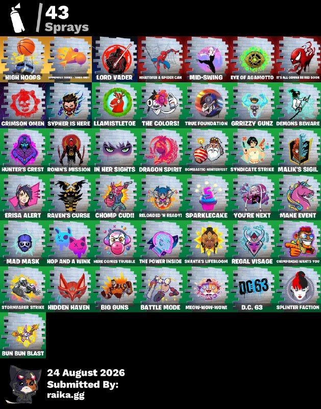 [53 SKINS] Naruto | Driftwalker | The Foundation | Ronin | Inferno | Rei do Gelo