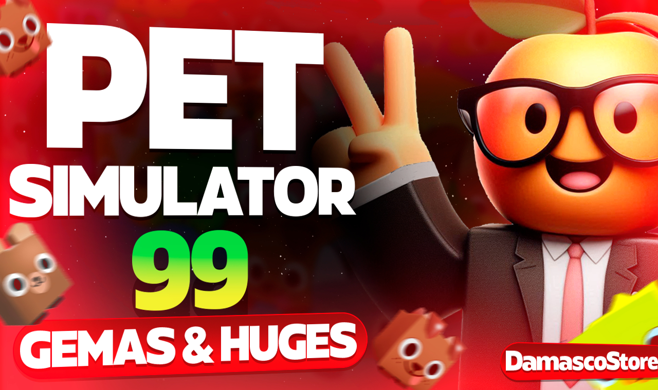 - MEGA PROMOÇÃO HUGES E GEMAS APROVEITE! PET SIMULATOR 99 (PS99)
