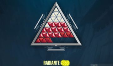 Conta radiante com skins