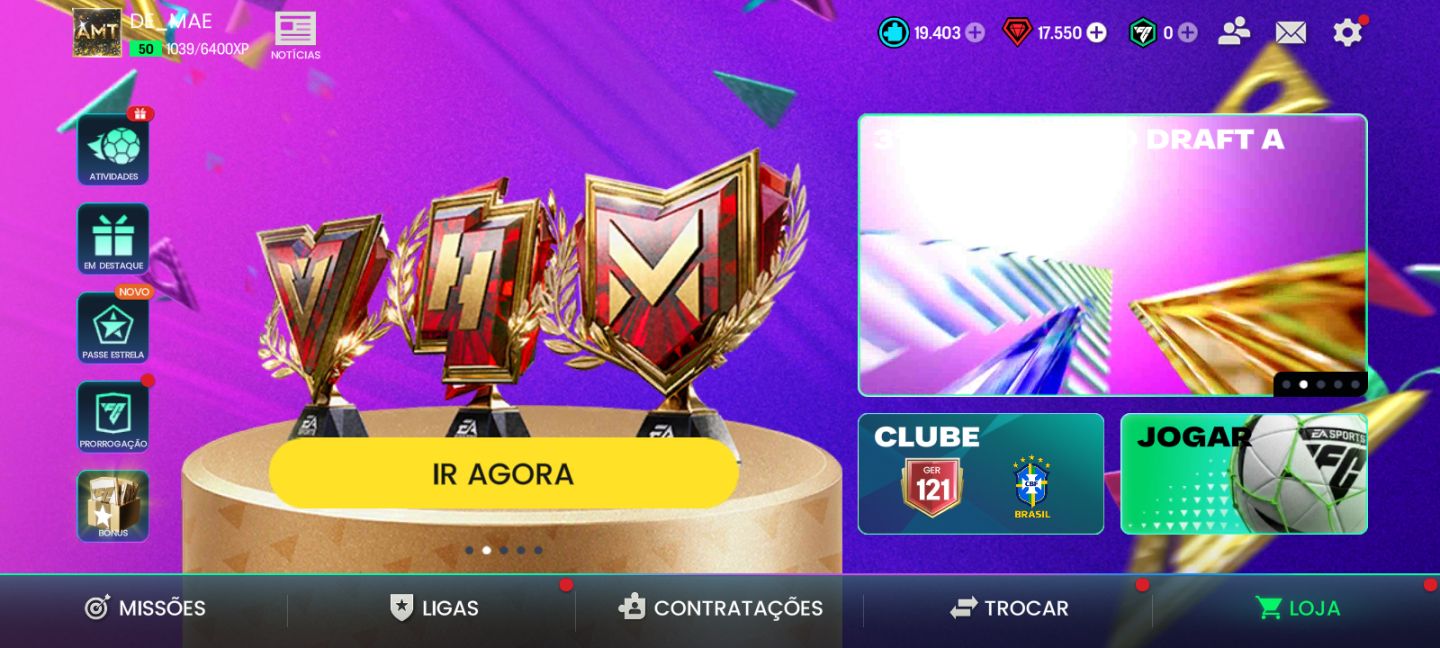 Conta braba de fc MOBILE