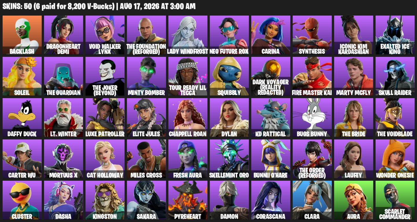 Conta Fortnite muito boa +3200Vbucks