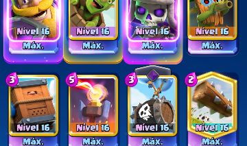 Conta clash Royale 12299 troféus nível 16