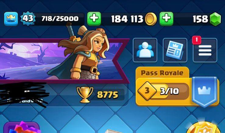 CONTA CLASH ROYALE COM 8,7K TROFEU + BRAWL STARS 8,3K TROFEU + ENTREGA IMEDIATA