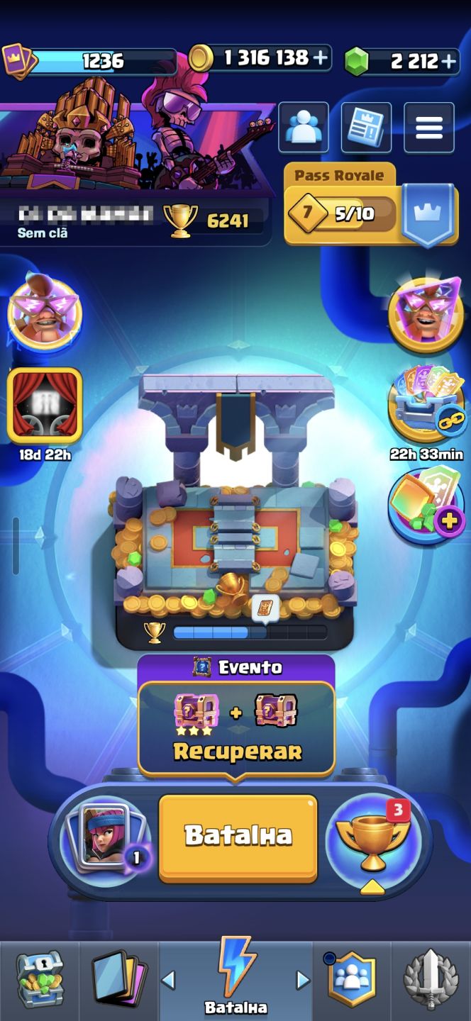 Conta Clash Royale a Venda