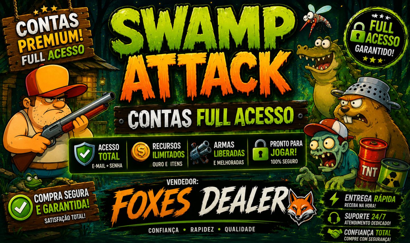 CONTAS SWAMP ATTACK (FULL ACESSO)