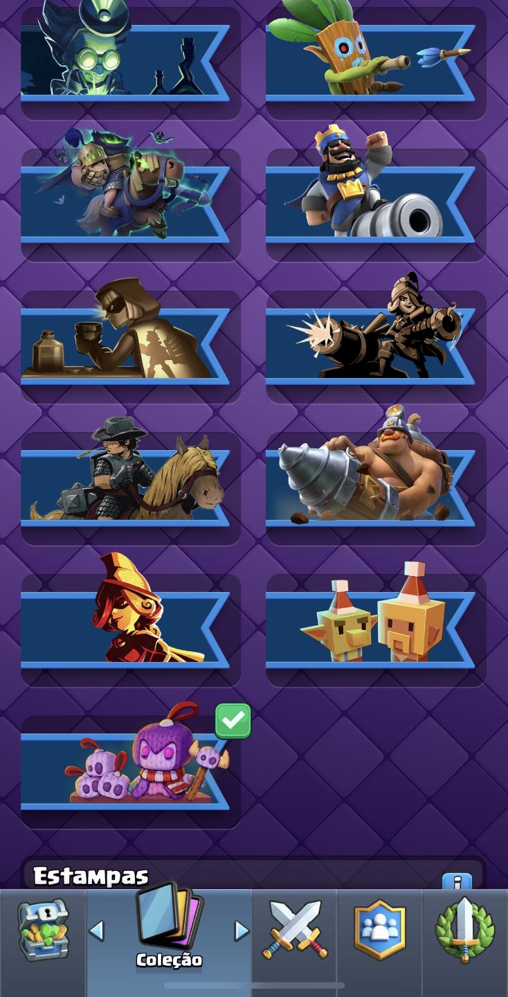 Conta de Clash Royale level 44(14)