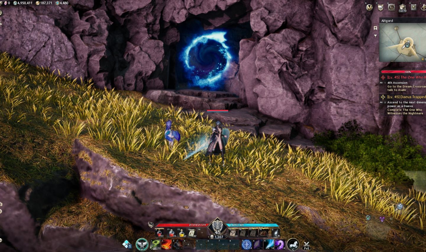 Conta Aion 2 Global | Lumiel - SA | Templario | Lv 45 | 1.3K GS | 61k Power.