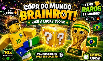 [OFERTA LIMITADA] BRAINROT GOAT KITS | KICK A LUCKY BLOCK