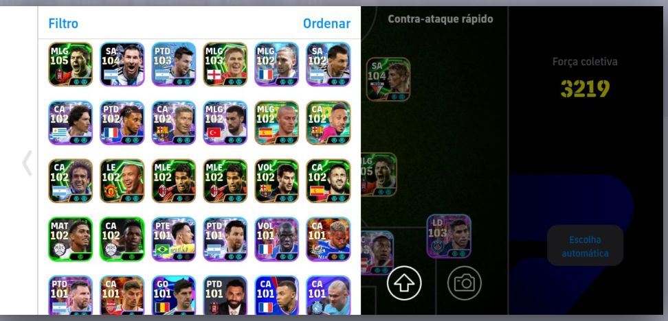 Conta efootebol ótima para subir rank com salah blitz culler e muito mais