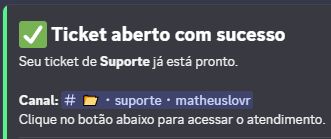 Bot de Tickets para Discord Embeds V2