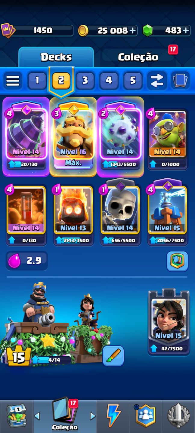 Conta Clash Royale de Alto Nível | Pronta para o Meta