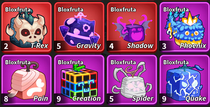 30% DESC FRUTAS FISICAS BLOX FRUIT