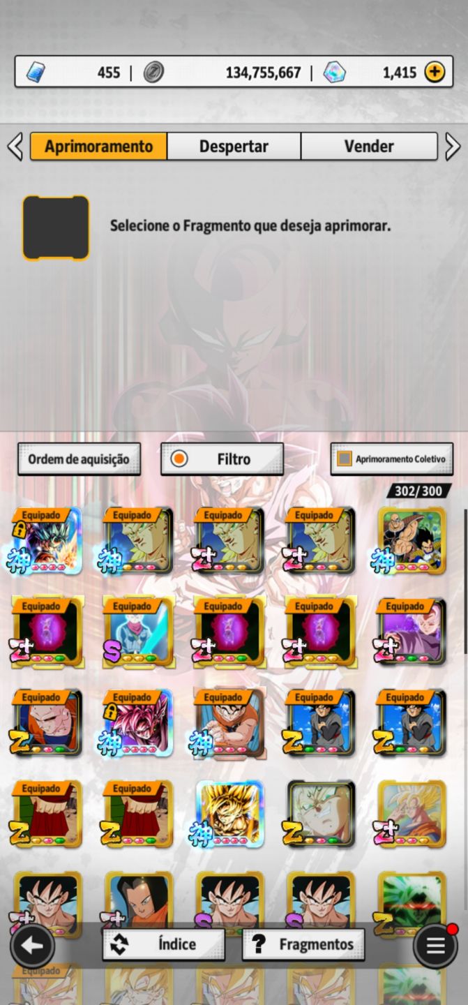 Future top , acesso id bandai