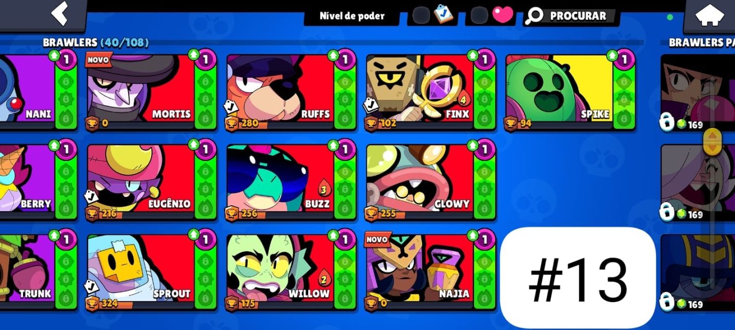 Contas de braw stars melhor preço!!