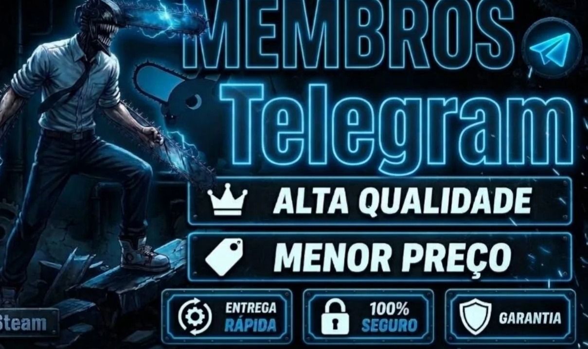 TELEGRAM MEMBROS MUNDIAL & VISUALIZAÇÕES PARA GRUPO/CANAL