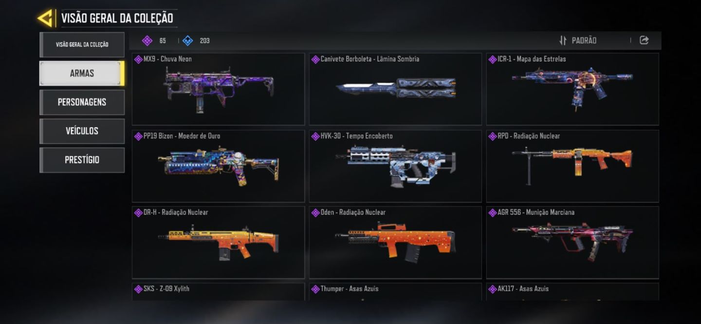 CONTA CALL OF DUTTY ANTIGA COM VARIOS PASSES E ARMAS,EMOJIS E MUITO MAIS