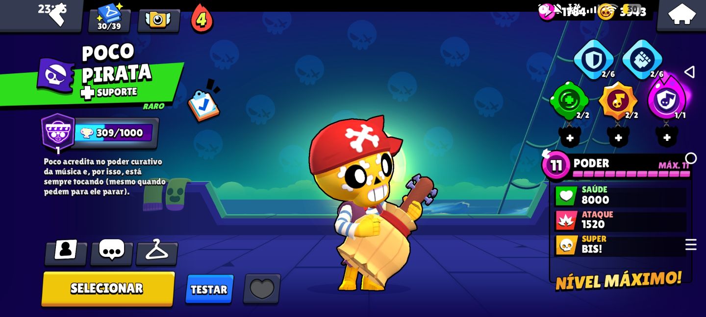 CONTA BRAWL STARS 52.920 TROFÉUS