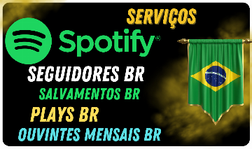 Spotify Serviços de Alta Nível, Seguidores, salves, plays Br, corra e Aproveite!