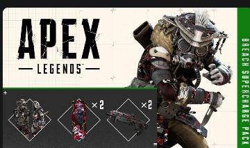 { PROMOÇÃO} Breach Supercharge Pack - Apex legends