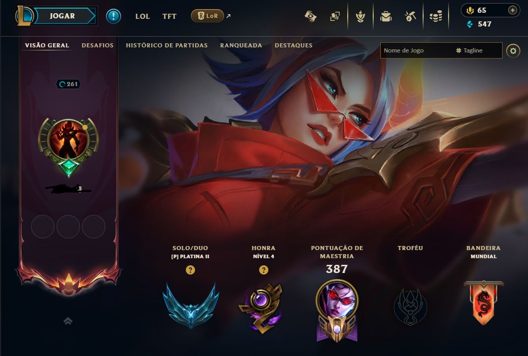 CONTA DE VALORANT E LEAGUE OF LEGENDS COM SKINS