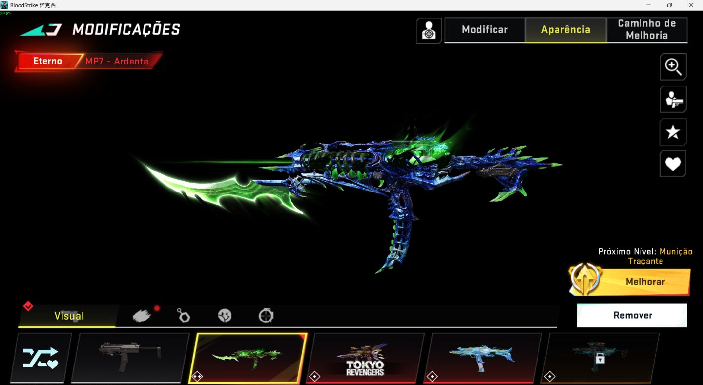 CONTA DO BLOOD STRIKE PRA LOGO