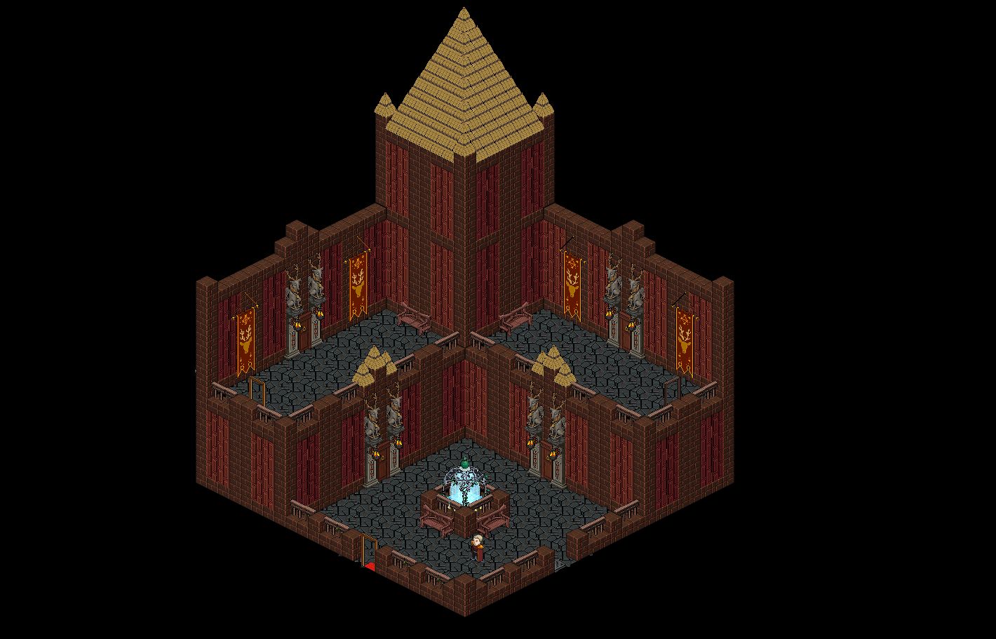 Conta Habbo hotel - Varios Mobis e visuais raros