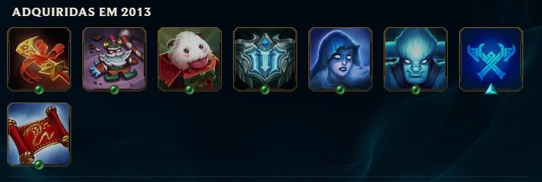 Conta LoL Desde 2013 com Diversas Variedades ! Full Acesso
