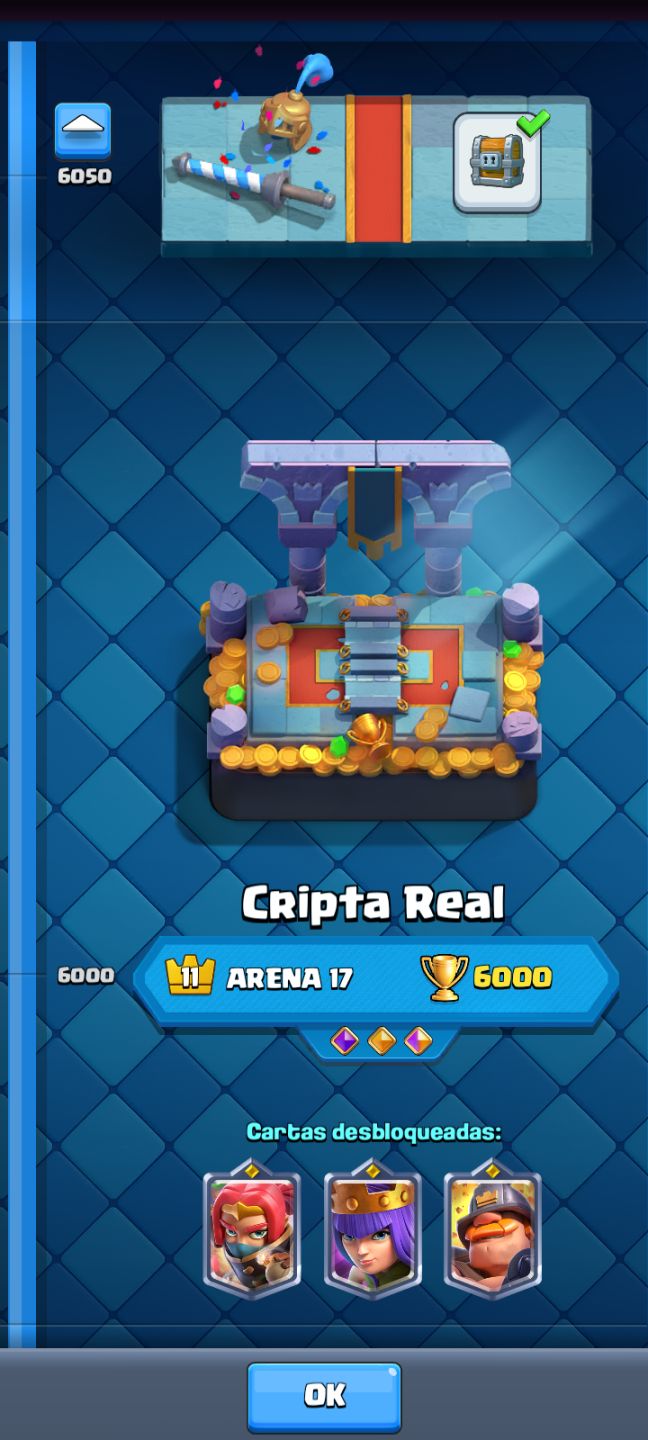 CONTA DE CLASH ROYALE TOP