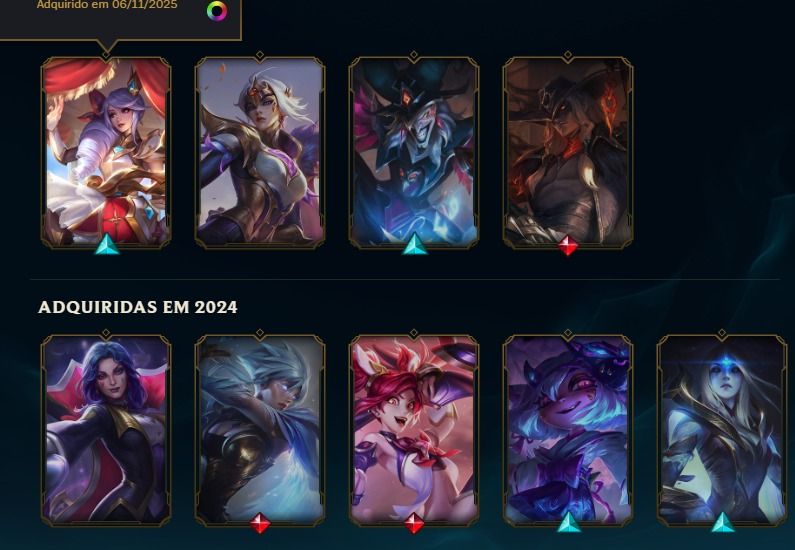 Conta Mestre 60% Winrate(49W 33L), 120 skin no preço
