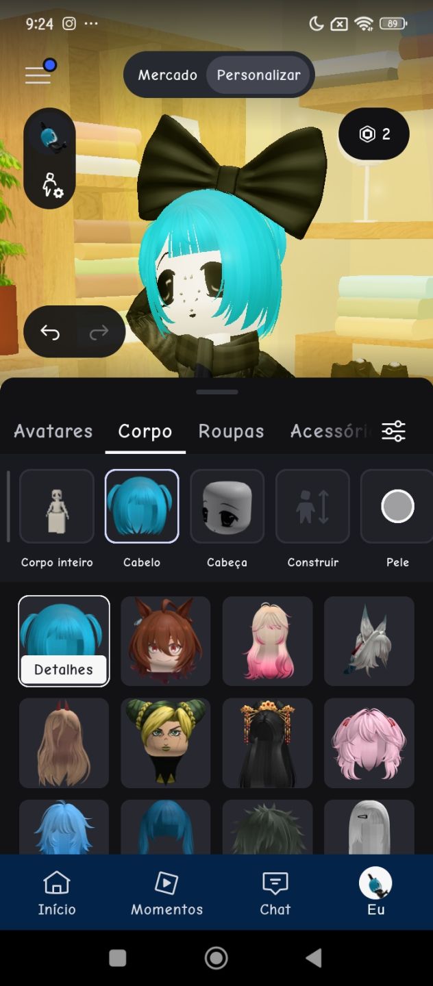 Conta de roblox