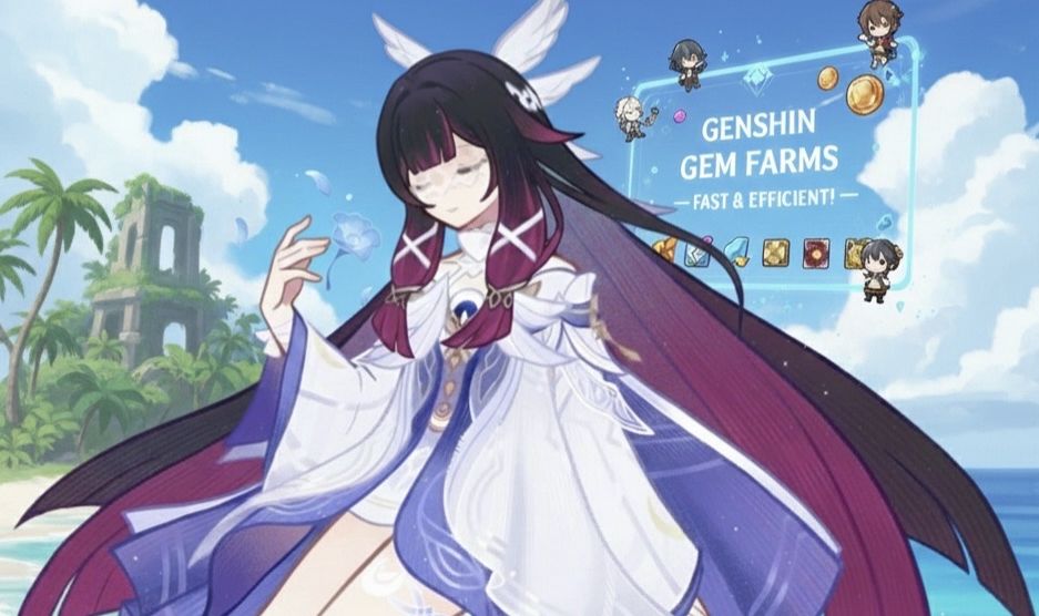 FARM DE GEMAS GENSHIN IMPACT (TIROS)