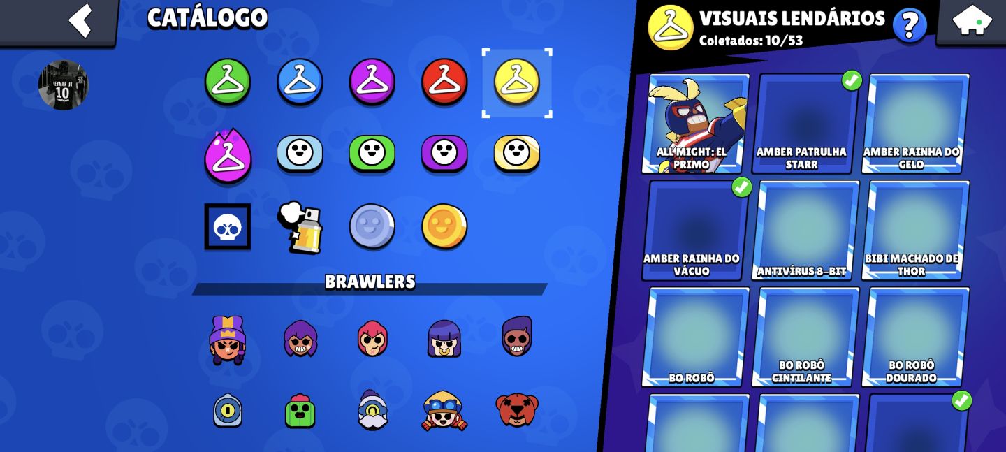 Conta Brawl Stars 60k (Semi Full, Preço Negociável)