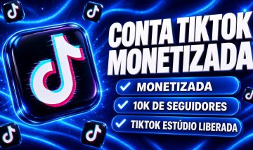 Conta tiktok monetizada