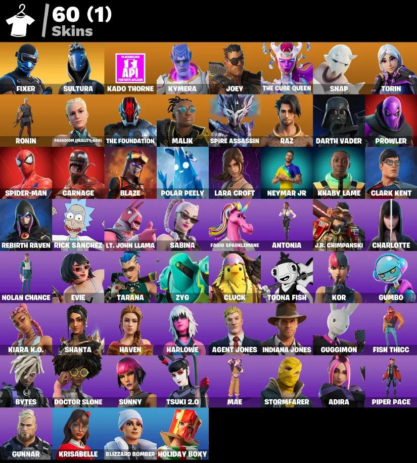 Conta Fortnite Antiga | Muitas Skins, Picaretas e Cosméticos | Conta Completa