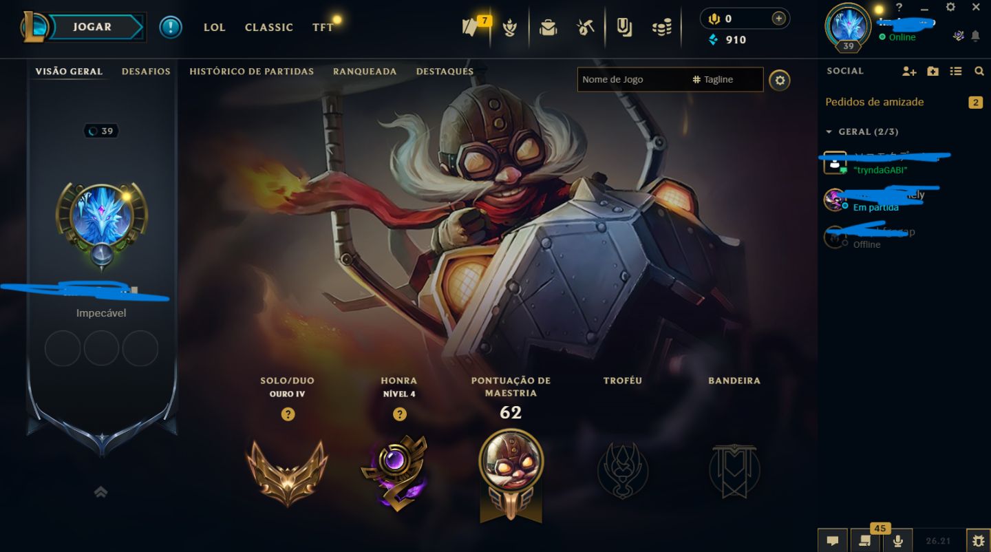 VENHA COMPRAR SUA CONTA LEAGUE OF LEGENDS COM DIVERSOS ELOS DA SUA ESCOLHA