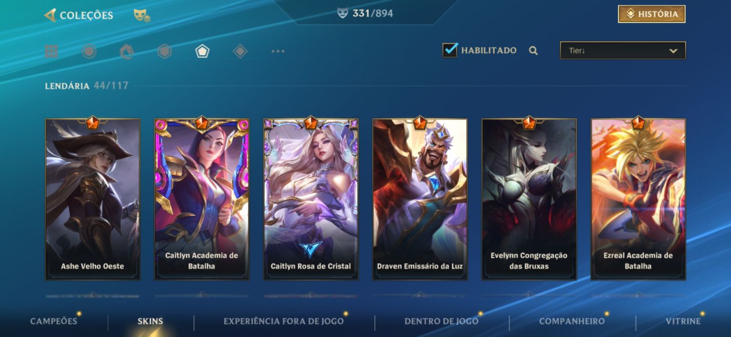 CONTA PARA ADCS 235 SKINS