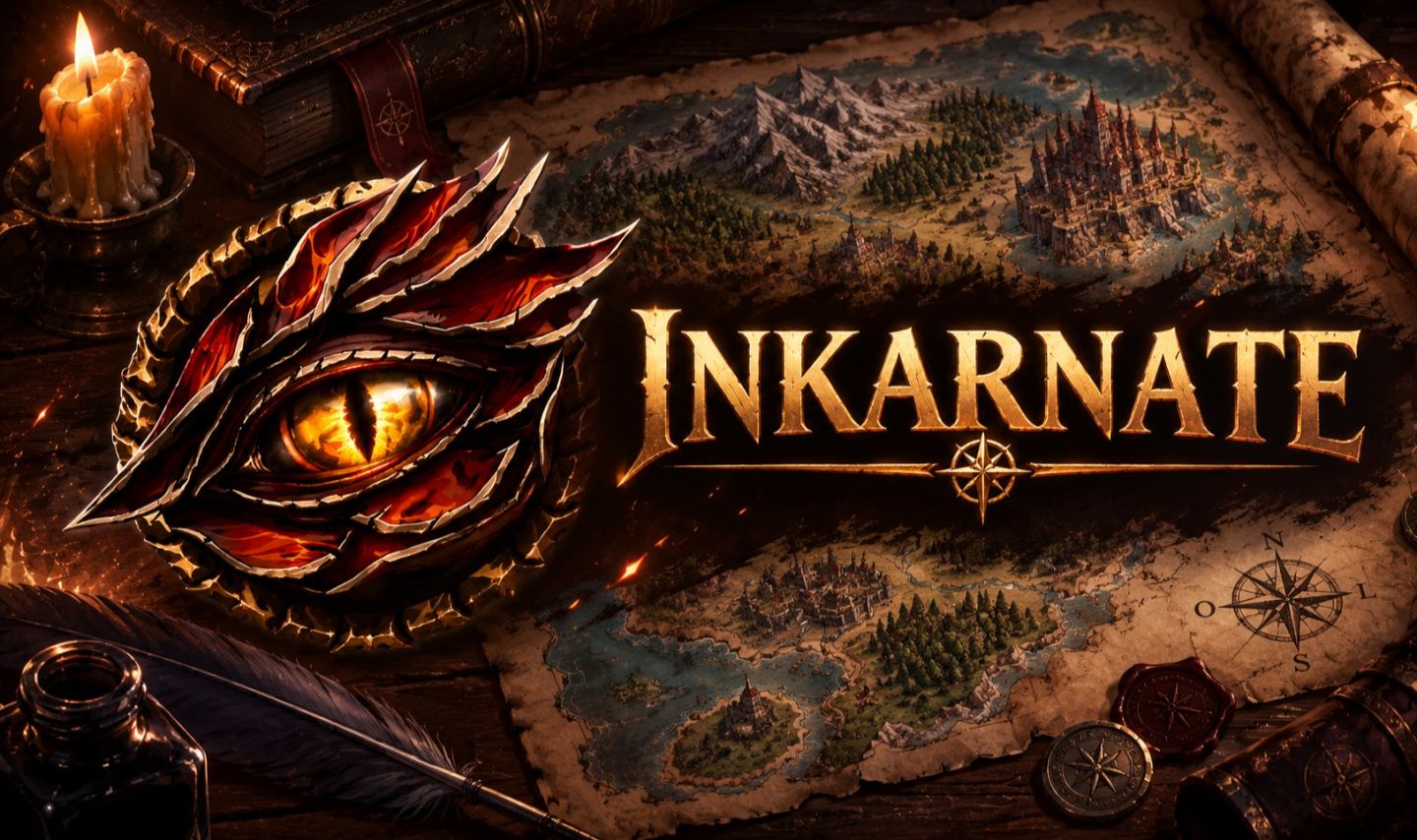 Inkarnet pro - por 1 semana melhor site para fazer mapas de rpg