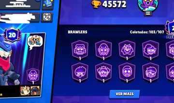Conta de brawl stars muito braba