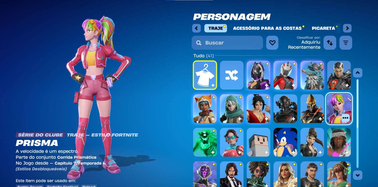 CONTA DE FORTNITE BARATA