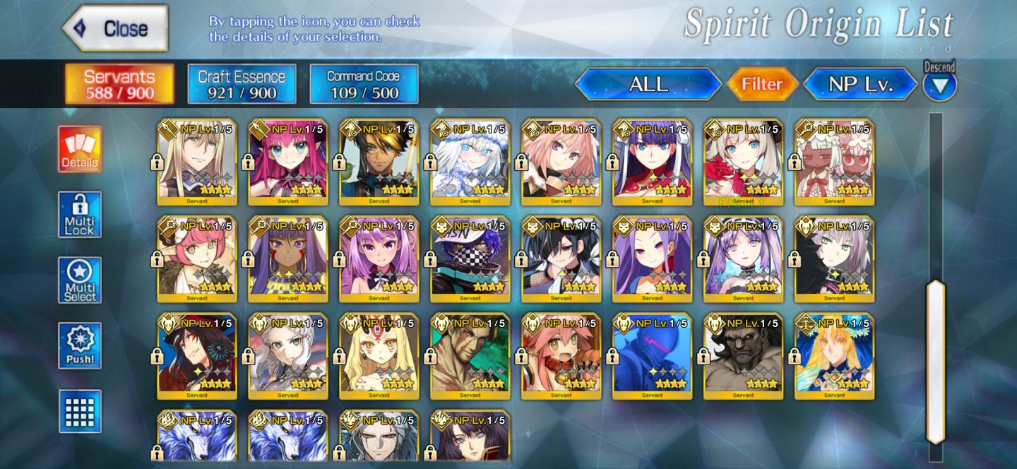 FGO NA OC2 Completo | 23 SSR (31 NP) | Ciel NP5 | Space Ereshkigal Beast NP5