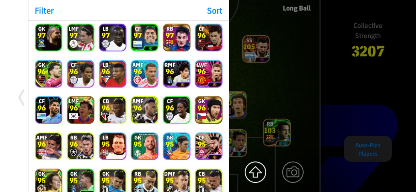 Conta Efootball Mobile RARA, RARÍSSIMA (Konami ID perdido, somente Game Center)