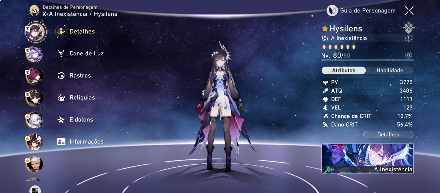 Honkai time de dot completo+ personagens t5+ banner no garantido e lvl 65