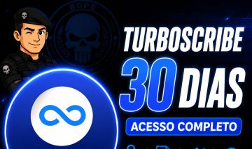 TurboScribe Ilimitado (COMPARTILHADO) | 30 Dias