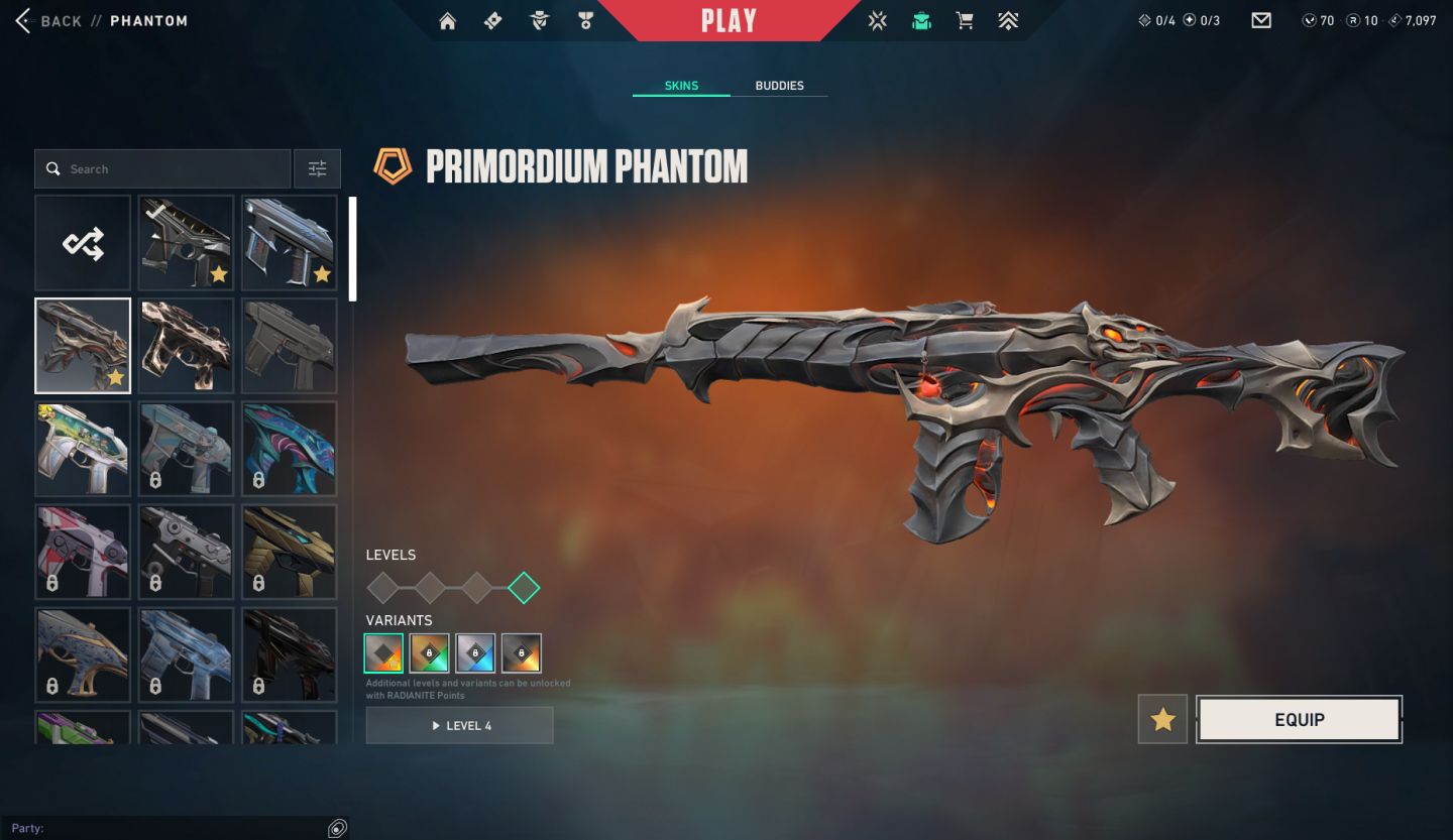 VALORANT | INVENTÁRIO PREMIUM KURONAMI 2.0 + CLASSIC VCT